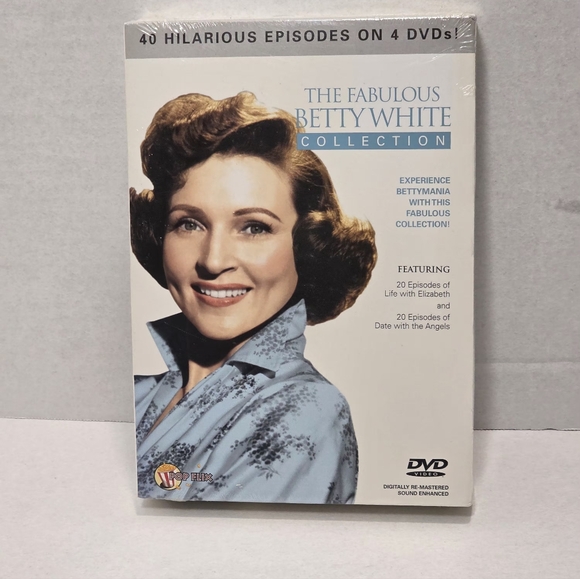 Betty White Other - New Sealed The Fabulous Betty White Collection Digitally Re-Mastered 17hr 15min
